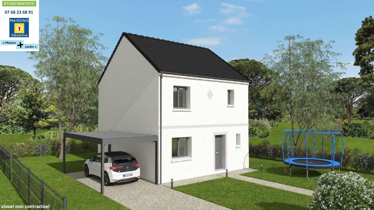 maison 80 m2 à construire à Saint-Vrain (91770)