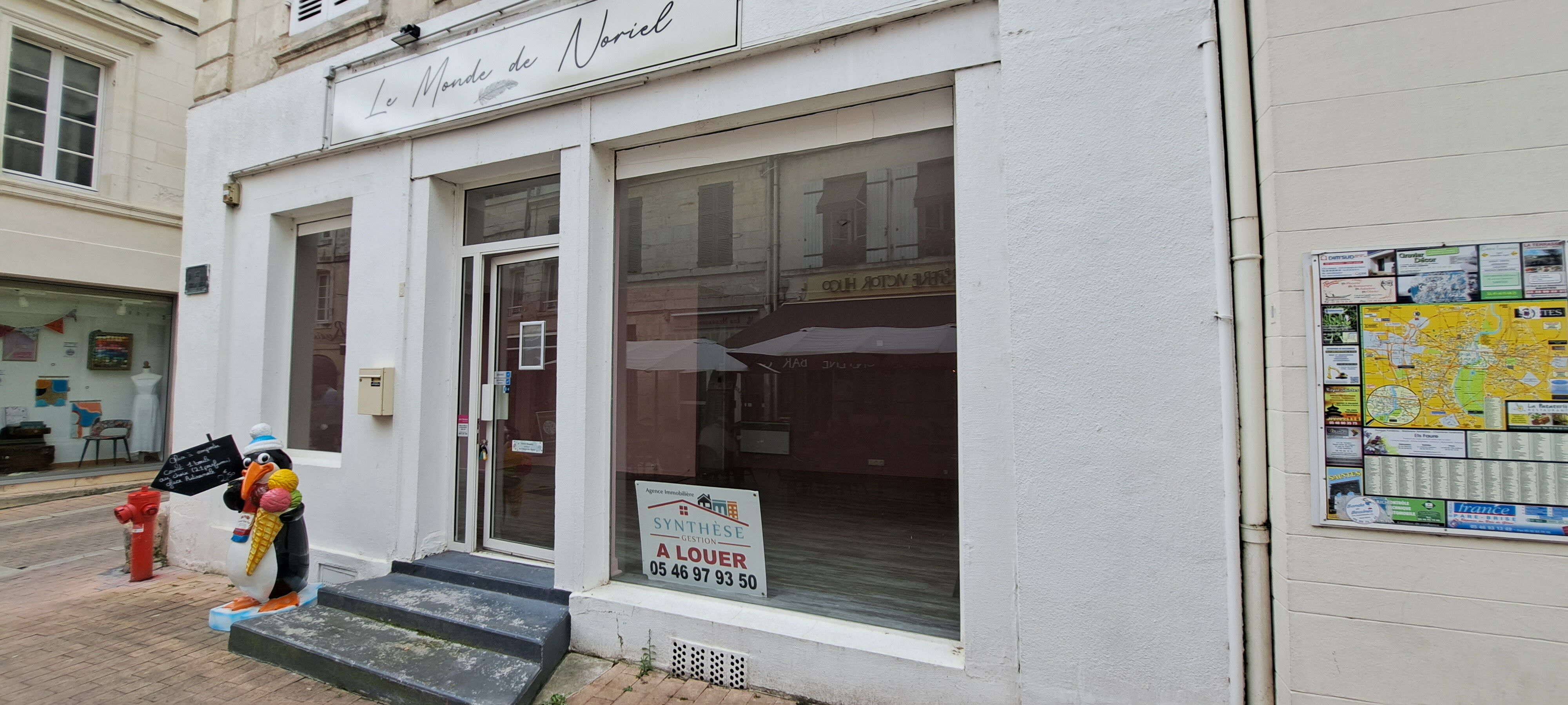 Local commercial  T2 à louer Saintes 17100