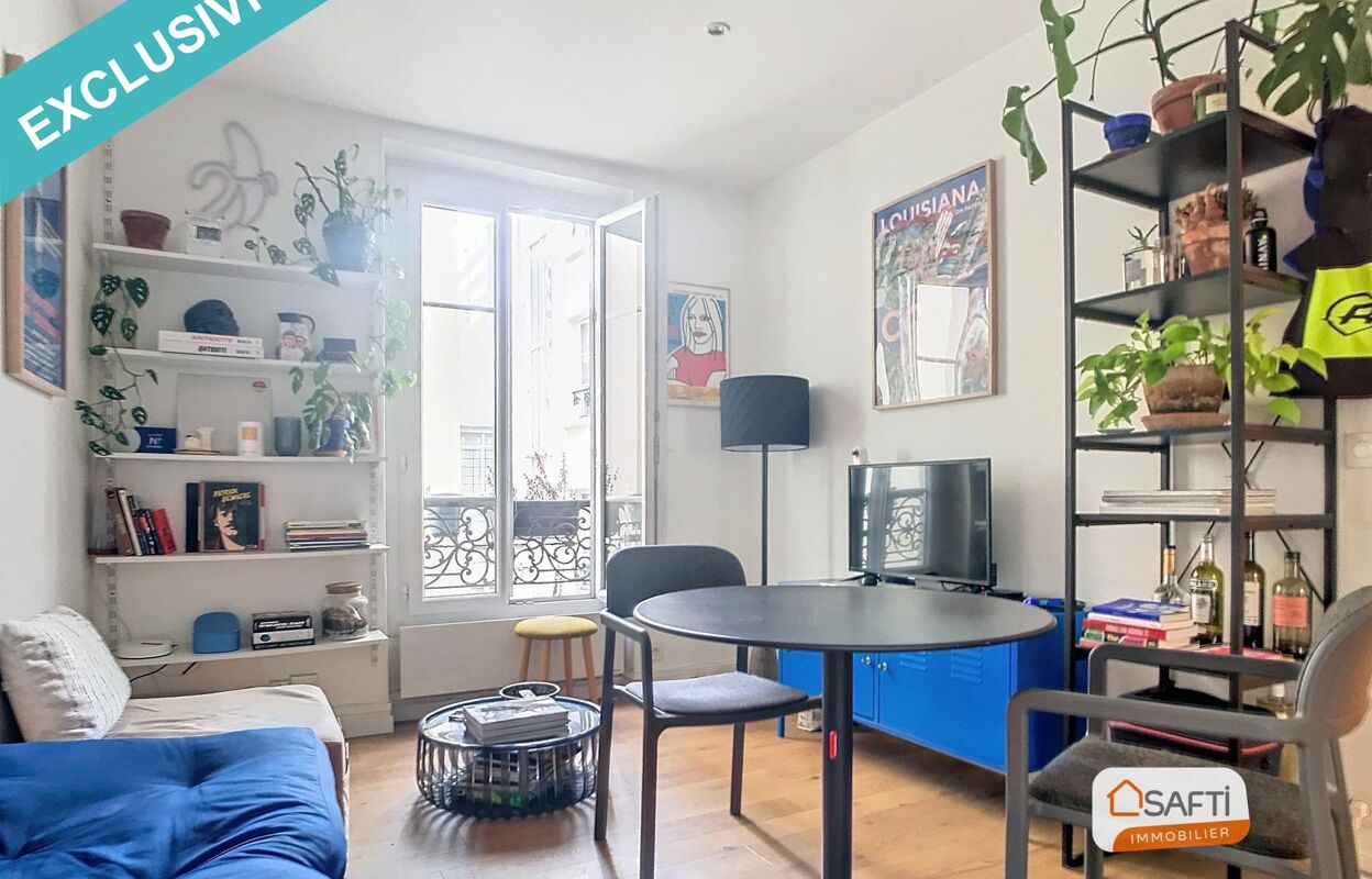 appartement 2 pièces 29 m2 à vendre à Paris 19 (75019)