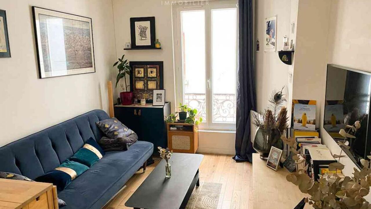 appartement 2 pièces 27 m2 à vendre à Paris 18 (75018)