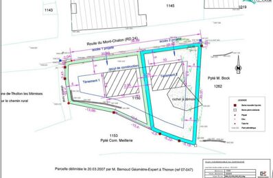 vente terrain 85 000 € à proximité de Thollon-les-Mémises (74500)