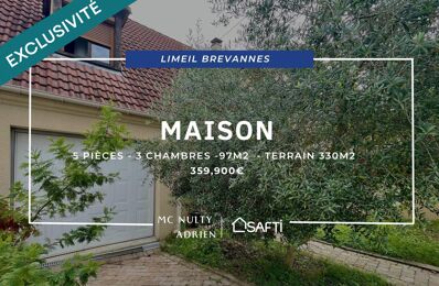 vente maison 359 900 € à proximité de Bonneuil-sur-Marne (94380)