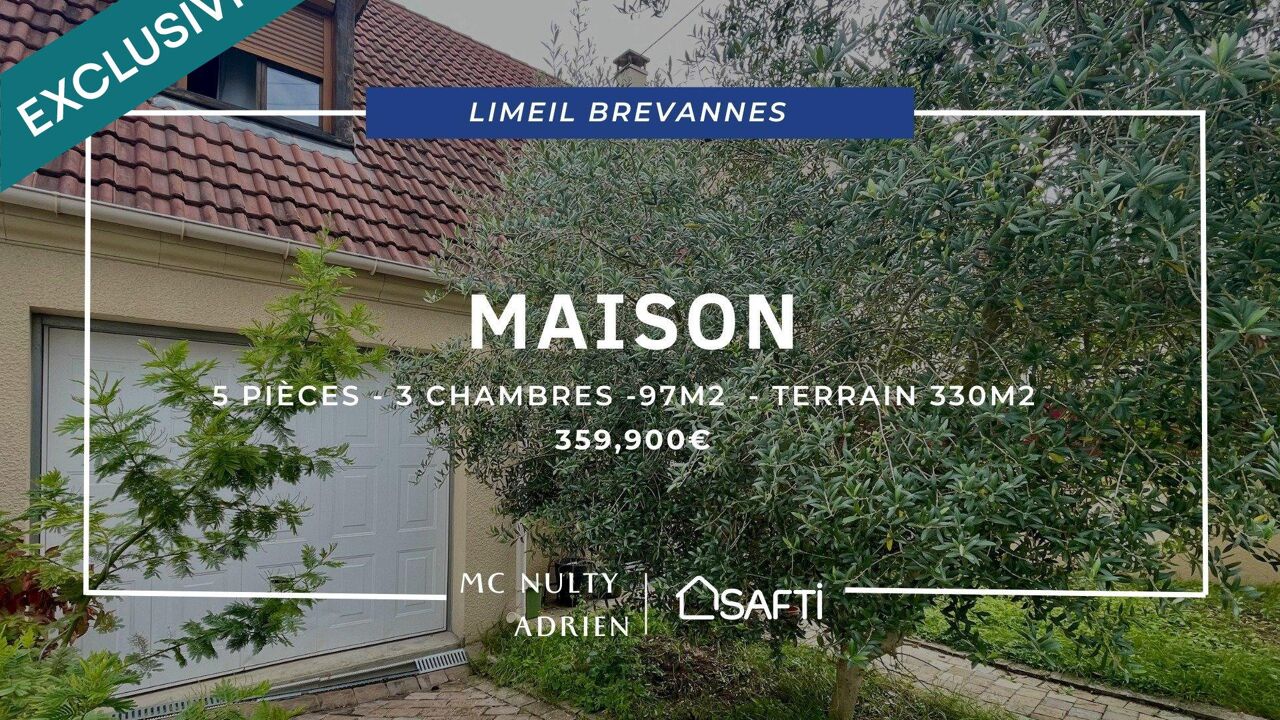 maison 5 pièces 97 m2 à vendre à Limeil-Brévannes (94450)