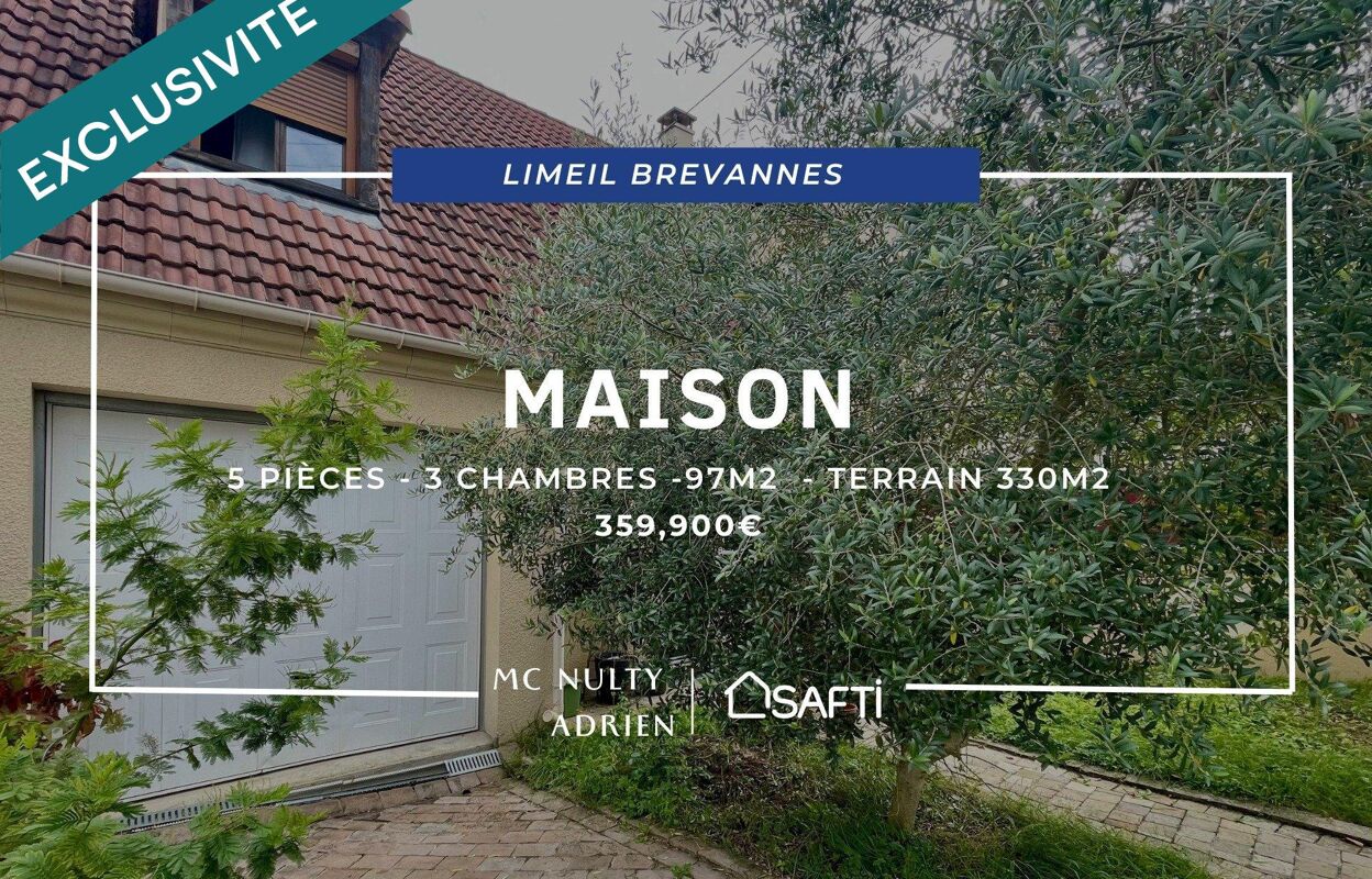 maison 5 pièces 97 m2 à vendre à Limeil-Brévannes (94450)