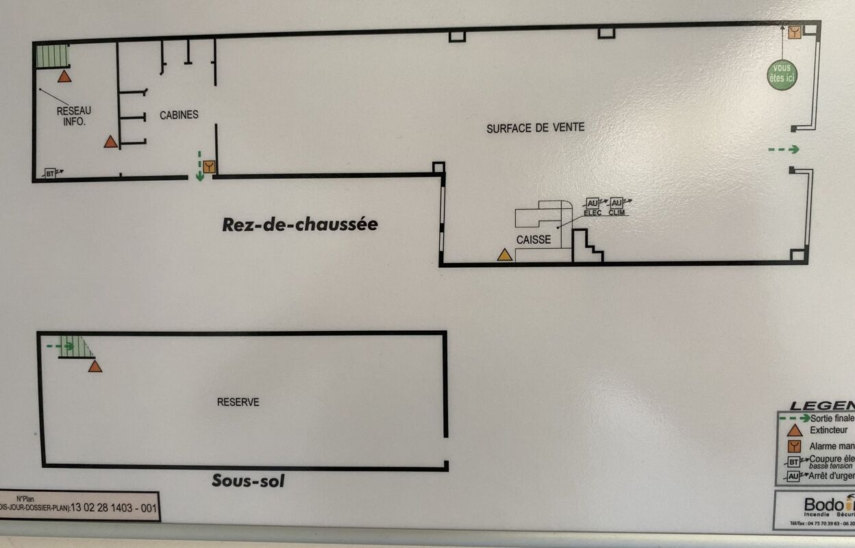 commerce  pièces 200 m2 à vendre à Romans-sur-Isère (26100)