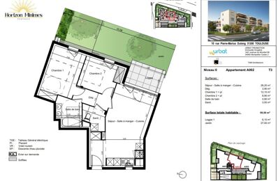 vente appartement 271 500 € à proximité de Castelnau-d'Estrétefonds (31620)