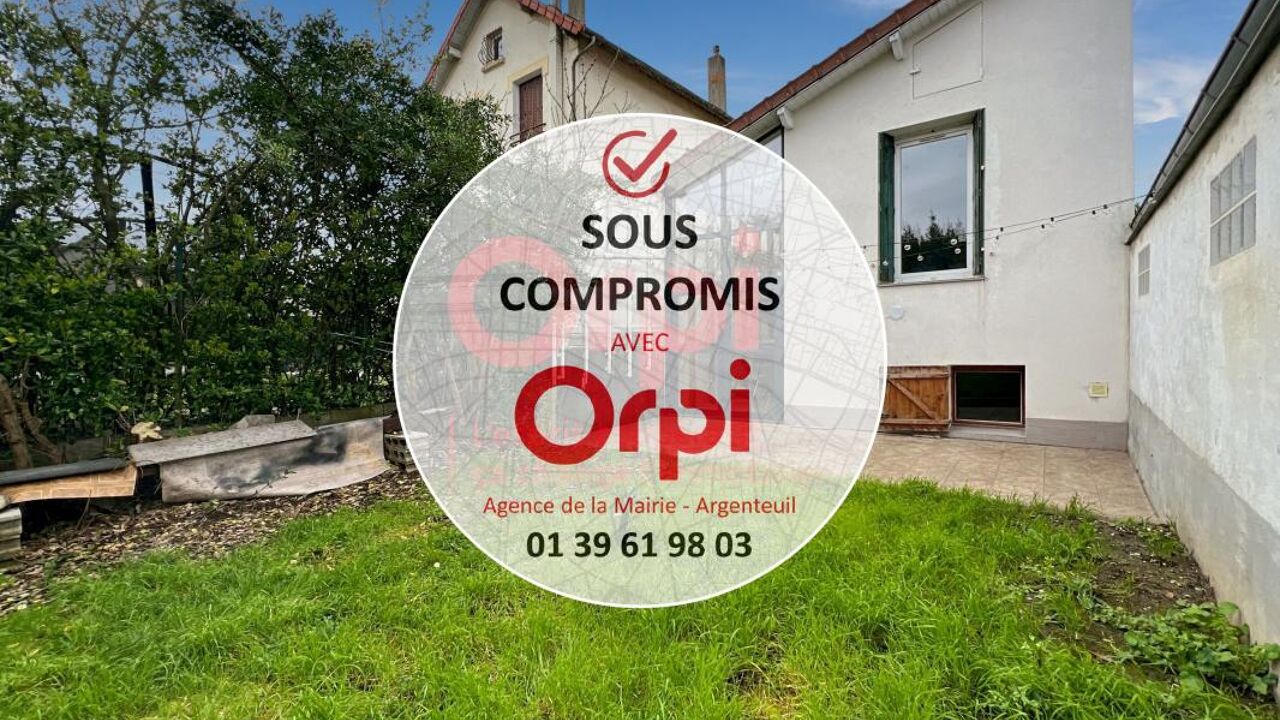 maison 2 pièces 58 m2 à vendre à Argenteuil (95100)