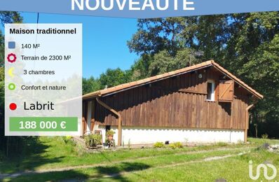 vente maison 188 000 € à proximité de Sarbazan (40120)