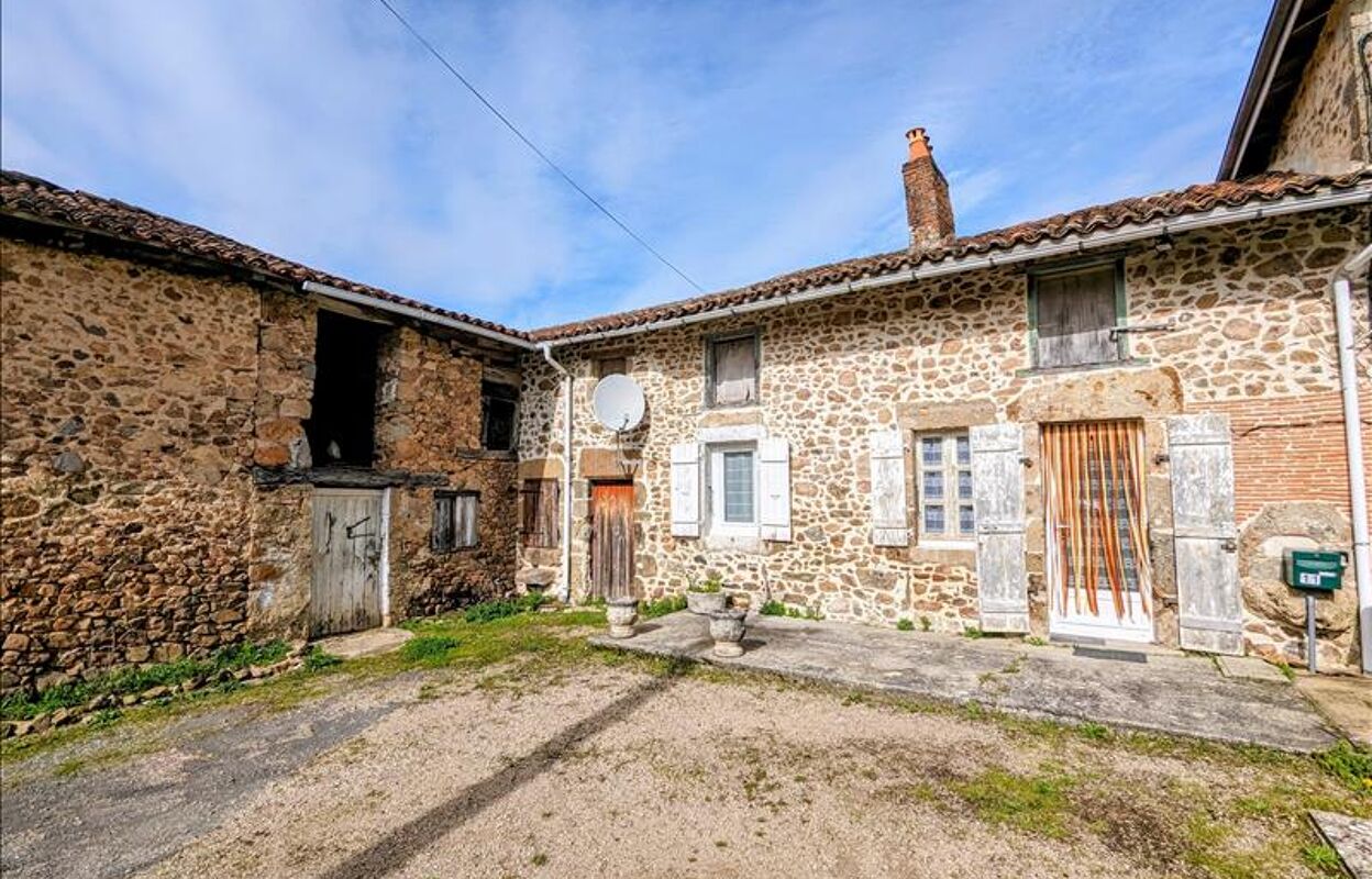 maison 2 pièces 45 m2 à vendre à Chabanais (16150)