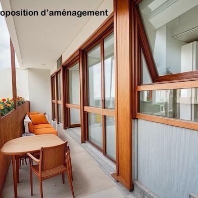 Appartement 2 pièces 43 m²