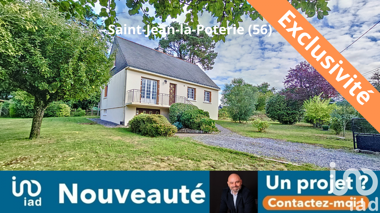 maison 4 pièces 74 m2 à vendre à Saint-Jean-la-Poterie (56350)