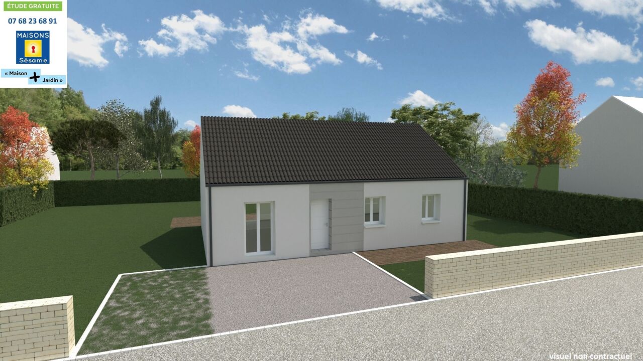 maison 80 m2 à construire à Auneau (28700)