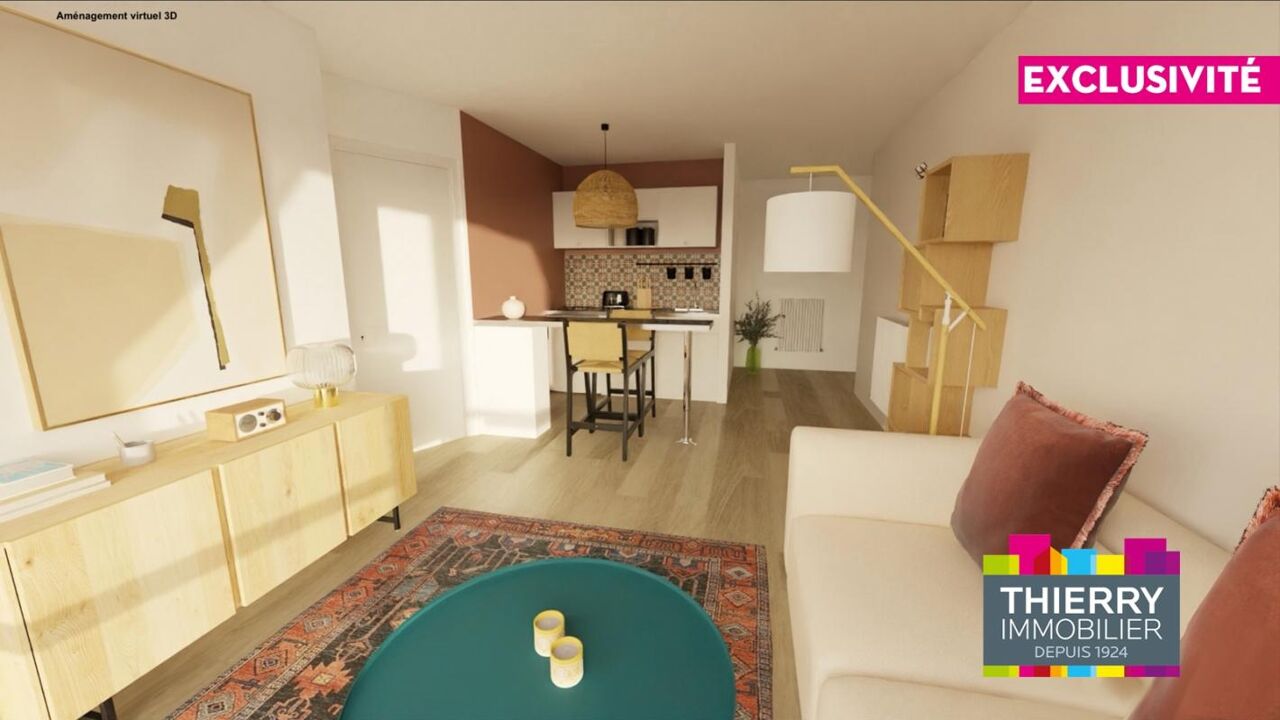 appartement 2 pièces 40 m2 à vendre à Nantes (44300)