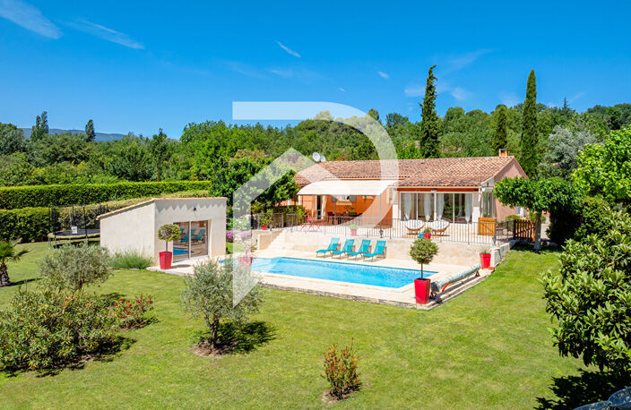 Ansouis -Villa Pp de 100 m2 hab sur 2 951 m2 jardin — photo 5