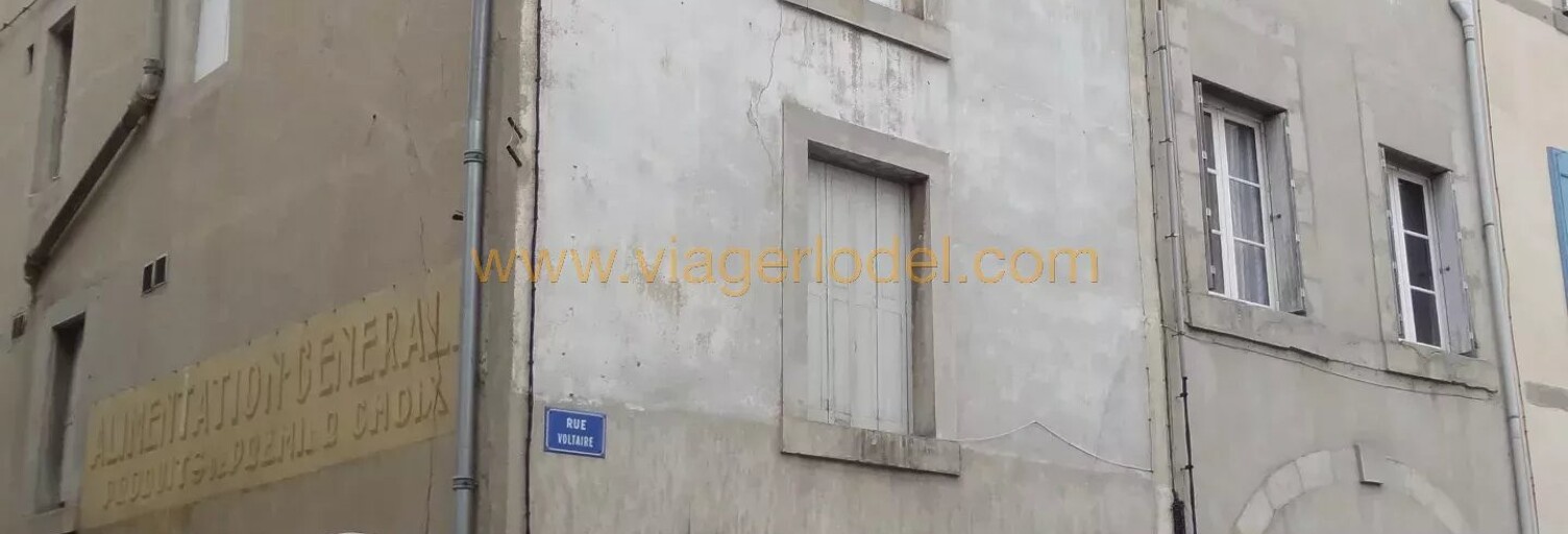 Immeuble 358 m² en viager Carcassonne (11000)