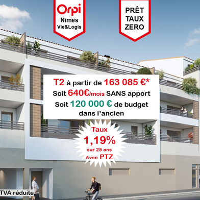 Appartement 2 pièces 41 m²