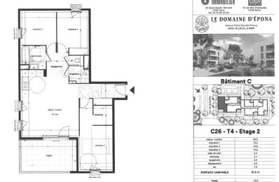 location appartement 1 230 € CC /mois à proximité de La Mulatière (69350)