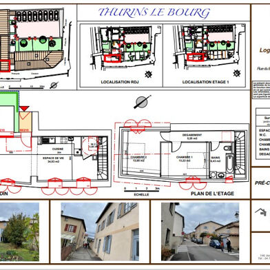 Appartement 3 pièces 76 m²