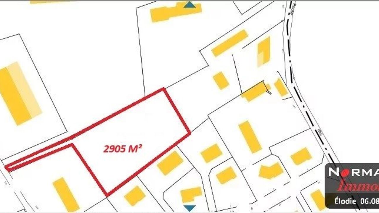 terrain  pièces 3000 m2 à vendre à Sierville (76690)