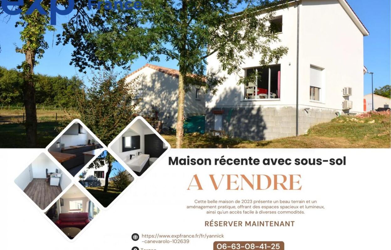 maison 4 pièces 96 m2 à vendre à Créon (33670)