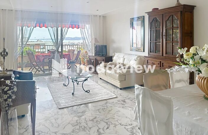 NICE Corniche Fleurie grand F3 vue mer — photo 2