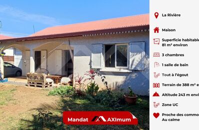 vente maison 315 360 € à proximité de Entre-Deux (97414)