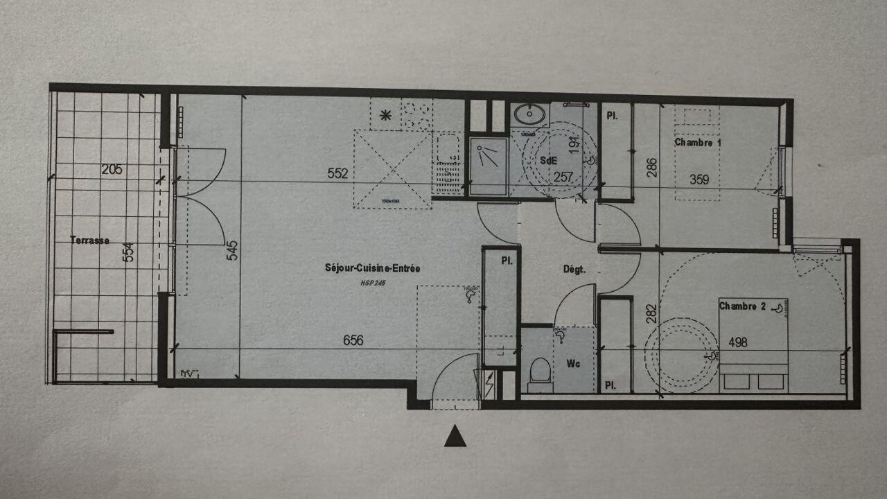 appartement 3 pièces 68 m2 à louer à Montpellier (34000)