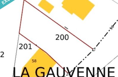 vente terrain 55 000 € à proximité de Sevrey (71100)