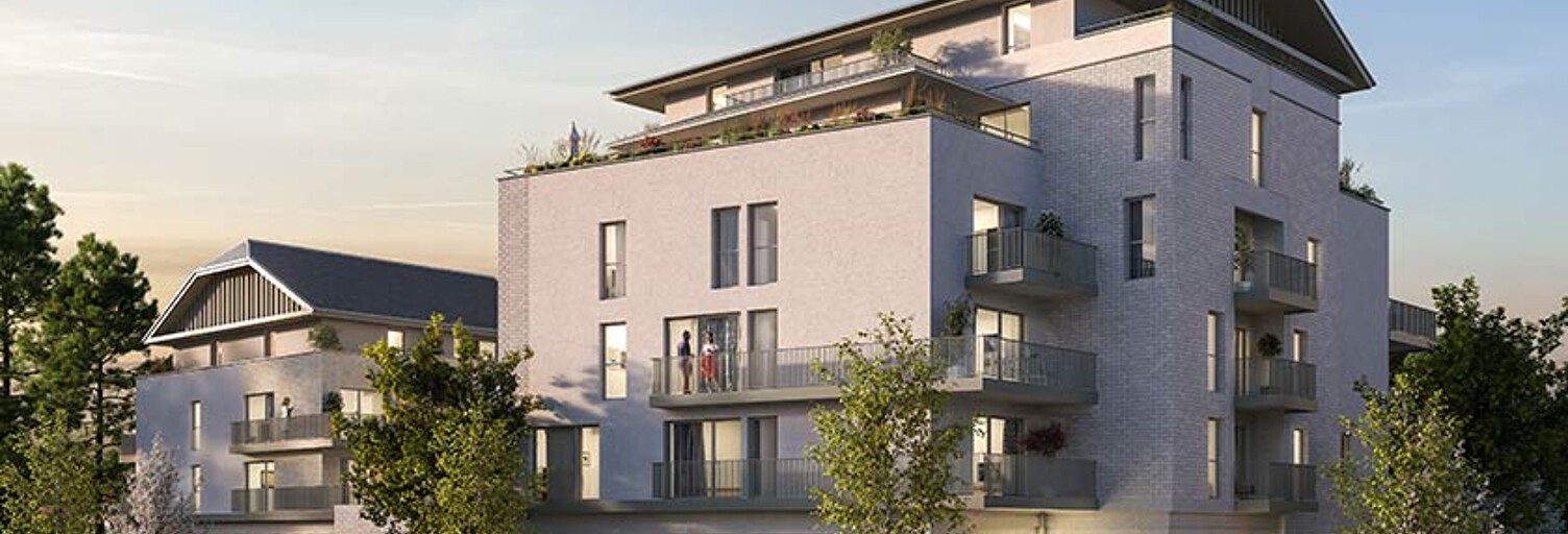 Appartement neuf T2, T3 Pièce 38 à 62 m² à vendre à Orléans (45000)