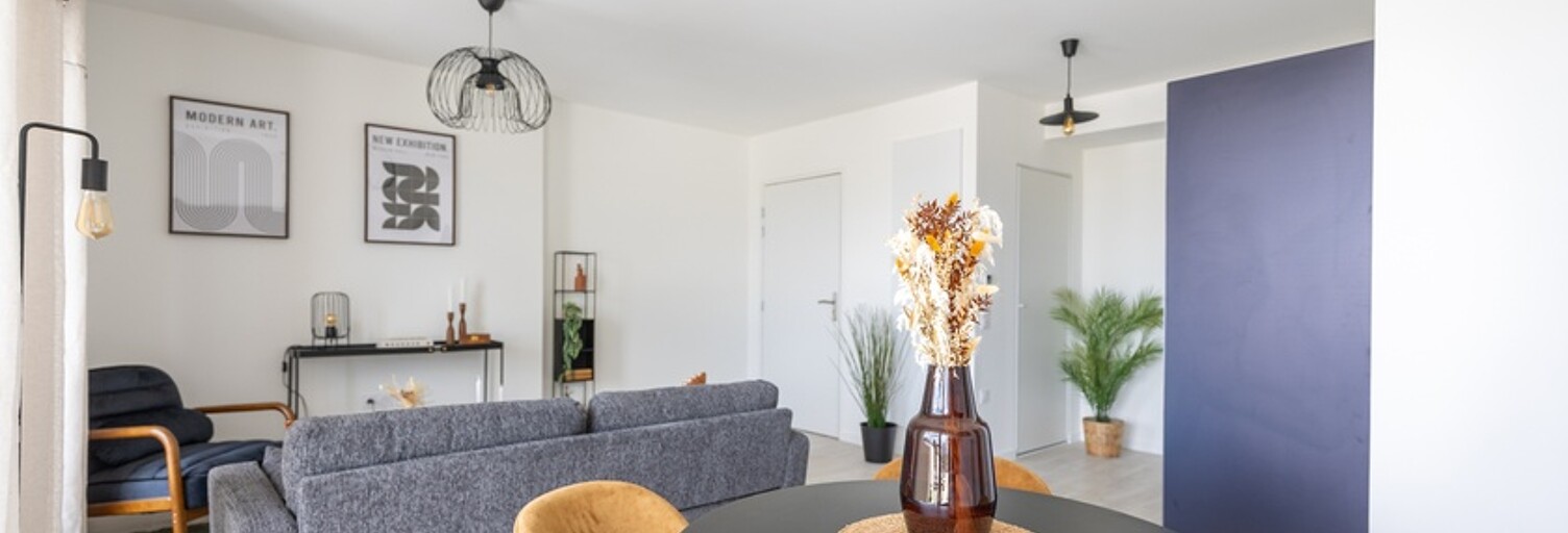Appartement neuf T2, T3 Pièce 45 à 62 m² à vendre à Orléans (45000)