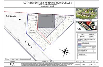 terrain  pièces 269 m2 à vendre à Arpajon (91290)