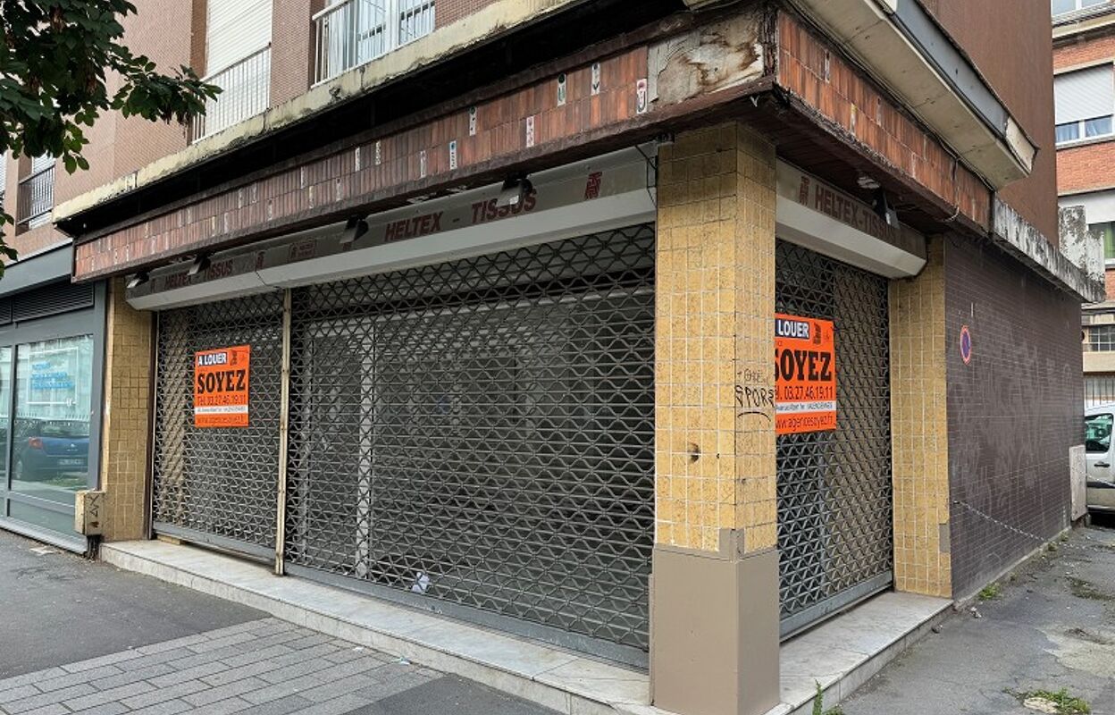 commerce 6 pièces 50 m2 à louer à Valenciennes (59300)