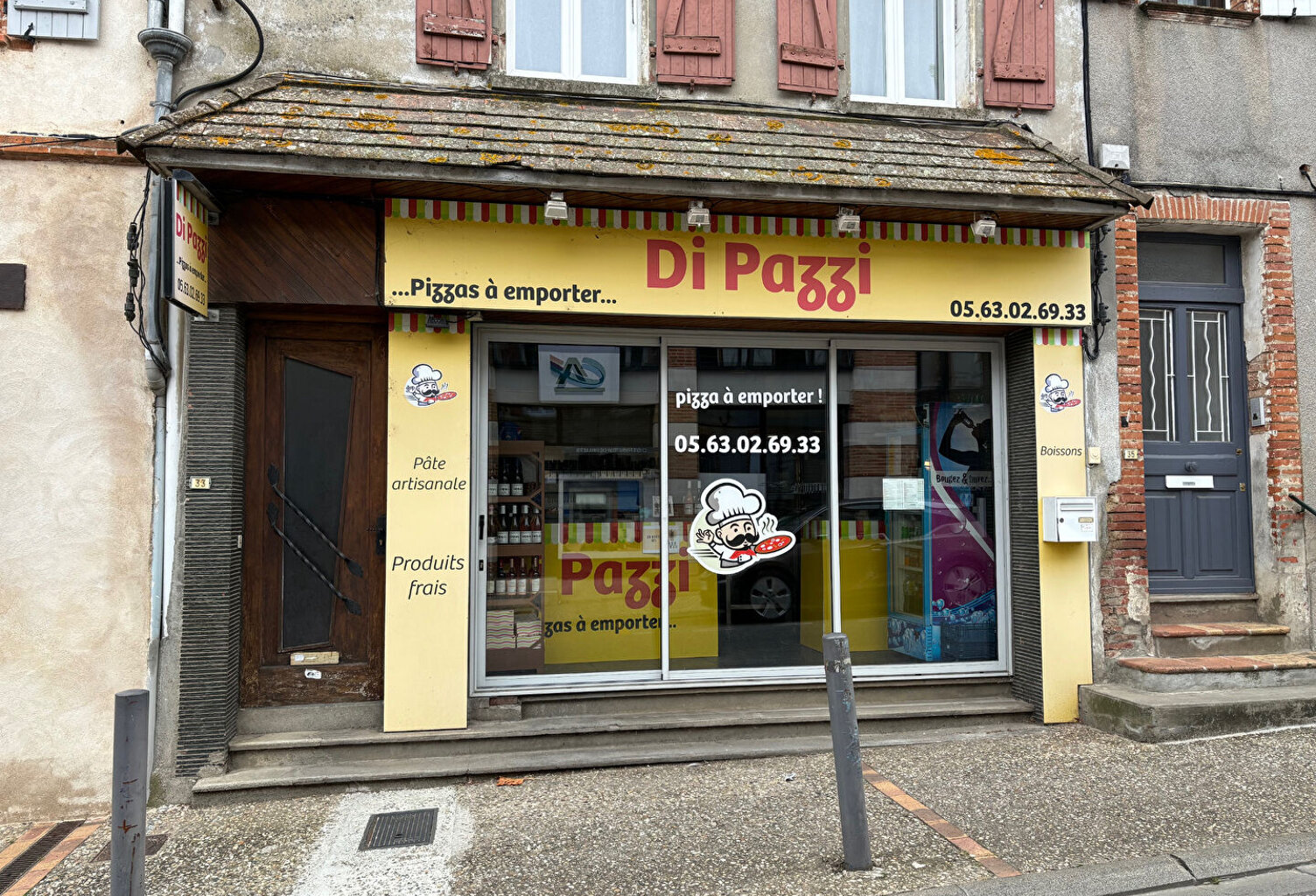 Verdun centre, fonds de commerce de Pizzéria — photo 1