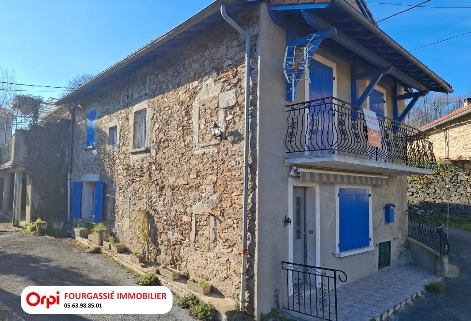 LE RIALET MAISON A VENDRE AVEC TERRAIN ET DEPENDANCES — photo 1