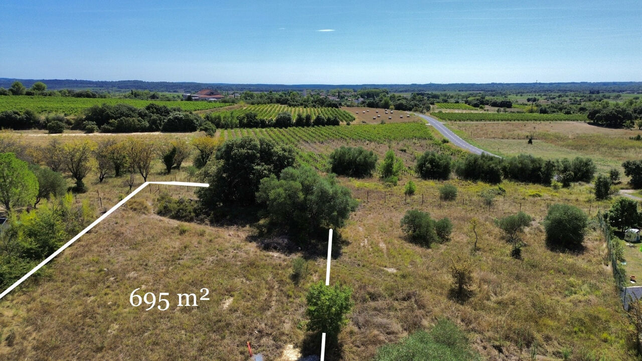 terrain  pièces 695 m2 à vendre à Garrigues (34160)