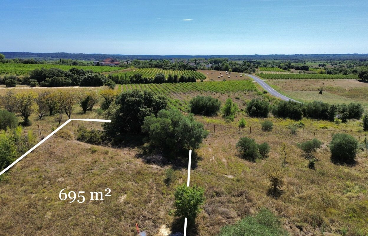 terrain  pièces 695 m2 à vendre à Garrigues (34160)