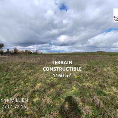 Terrain 1160 m²