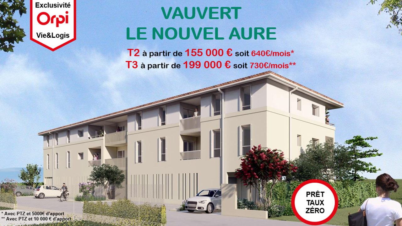 appartement 4 pièces 73 m2 à vendre à Vauvert (30600)