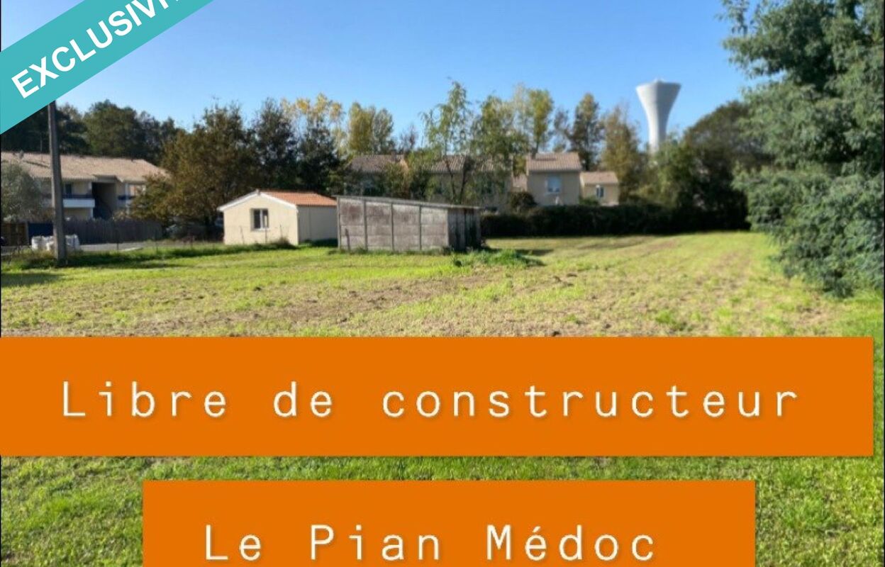 terrain  pièces 1585 m2 à vendre à Le Pian-Médoc (33290)