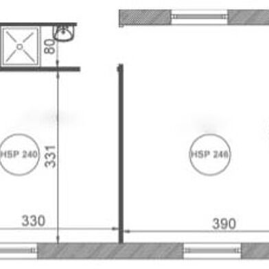 Appartement 2 pièces 30 m²