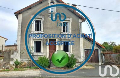 vente maison 75 000 € à proximité de Saint-Claud (16450)