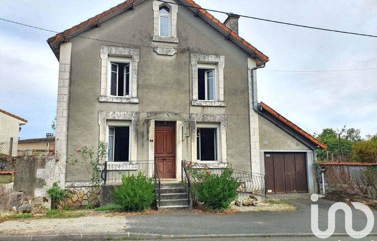 maison 4 pièces 96 m2 à vendre à Chasseneuil-sur-Bonnieure (16260)