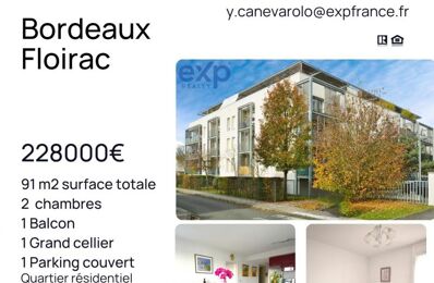 appartement 3 pièces 61 m2 à vendre à Floirac (33270)