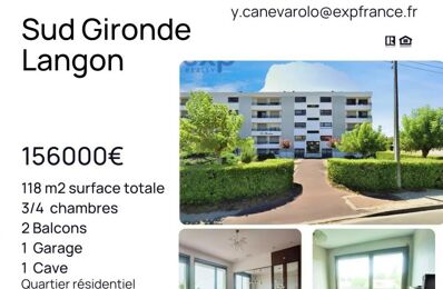 appartement 4 pièces 97 m2 à vendre à Langon (33210)