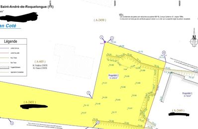 vente terrain 130 000 € à proximité de Bizanet (11200)