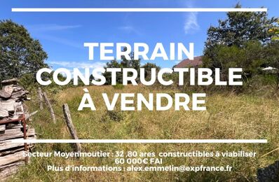 vente terrain 60 000 € à proximité de Étival-Clairefontaine (88480)