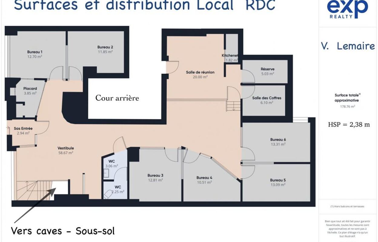 commerce 10 pièces 180 m2 à louer à Pontault-Combault (77340)