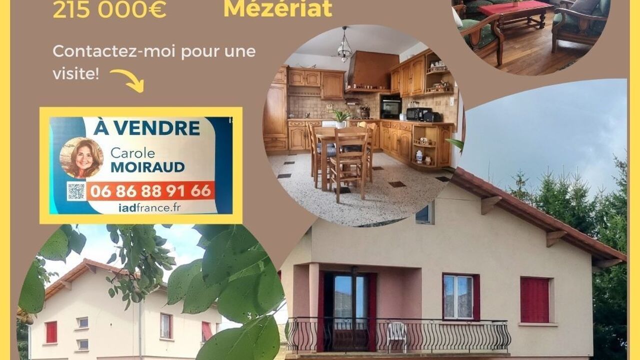 maison 4 pièces 120 m2 à vendre à Mézériat (01660)