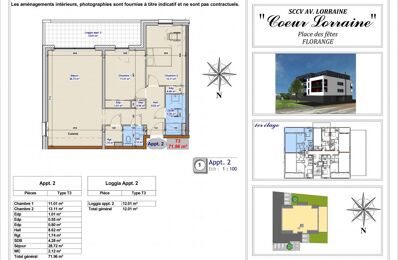 vente appartement 249 000 € à proximité de Cattenom (57570)