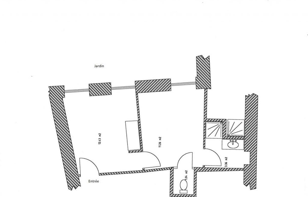 appartement 2 pièces 38 m2 à louer à Périgueux (24000)